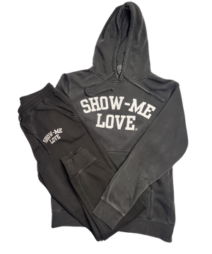 (PRE-ORDER) 314 Day Everyday Show Me Love Vintage Style Jogging Suit - SHOW ME LOVE