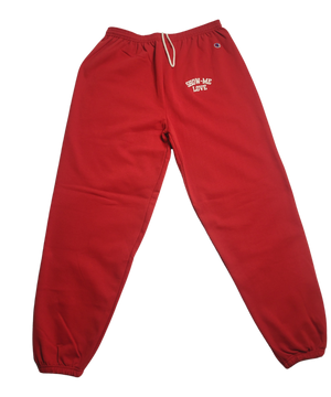 (PRE-ORDER) 314 Day Everyday Show Me Love Jogging Pants- RED - SHOW ME LOVE