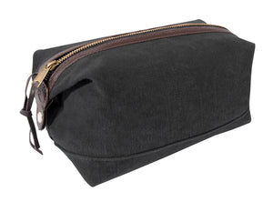 Show Me Love Brand Canvas and Leather Travel Toiletry Bag - SHOW ME LOVE