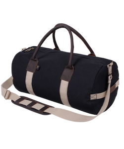 Show Me Love Brand Canvas & Leather Gym Duffle Bag - SHOW ME LOVE