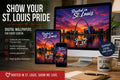 $3.14 Show Me Love St. Louis Digital Wallpaper Pack - SHOW ME LOVE